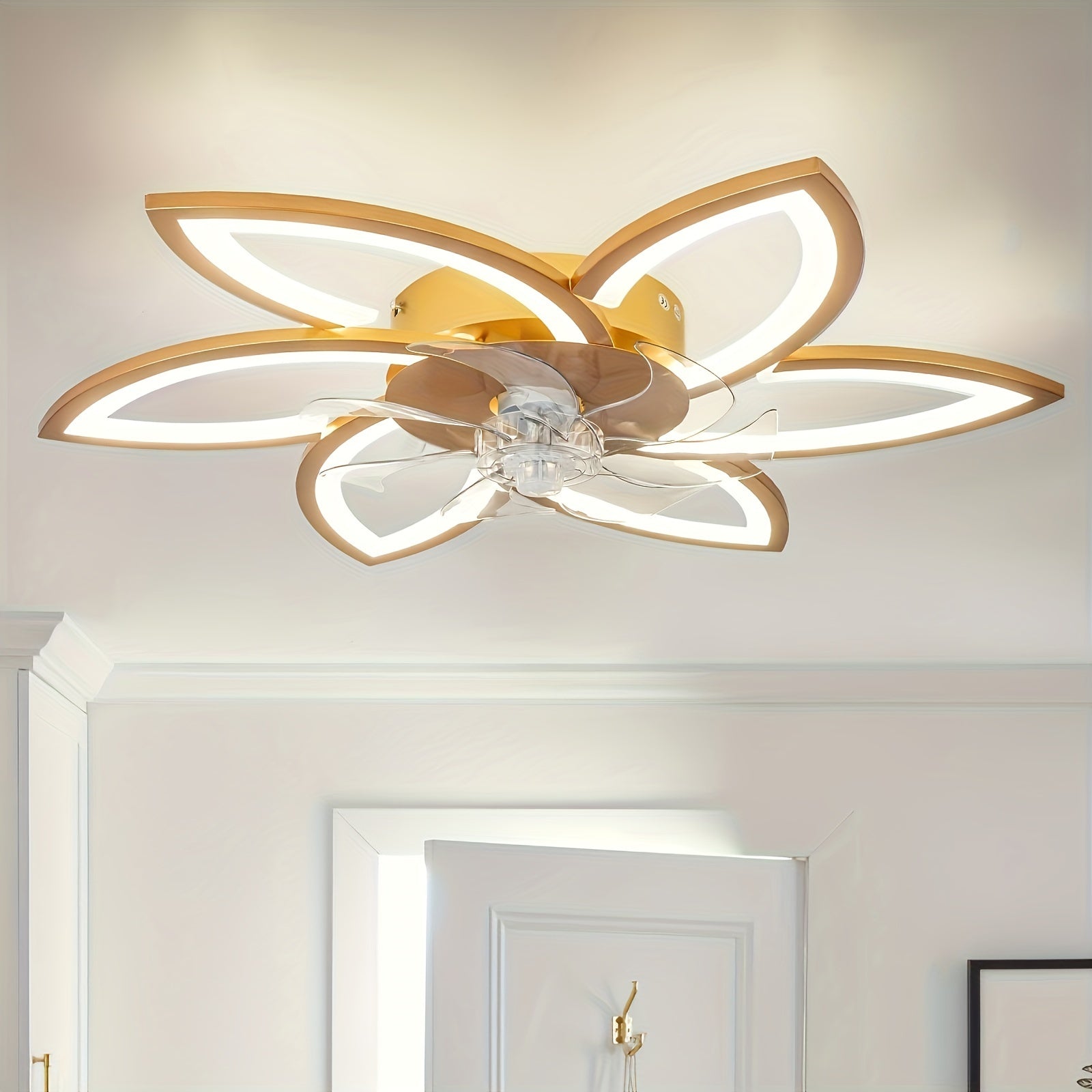 Modern Slim LED Ceiling Fan