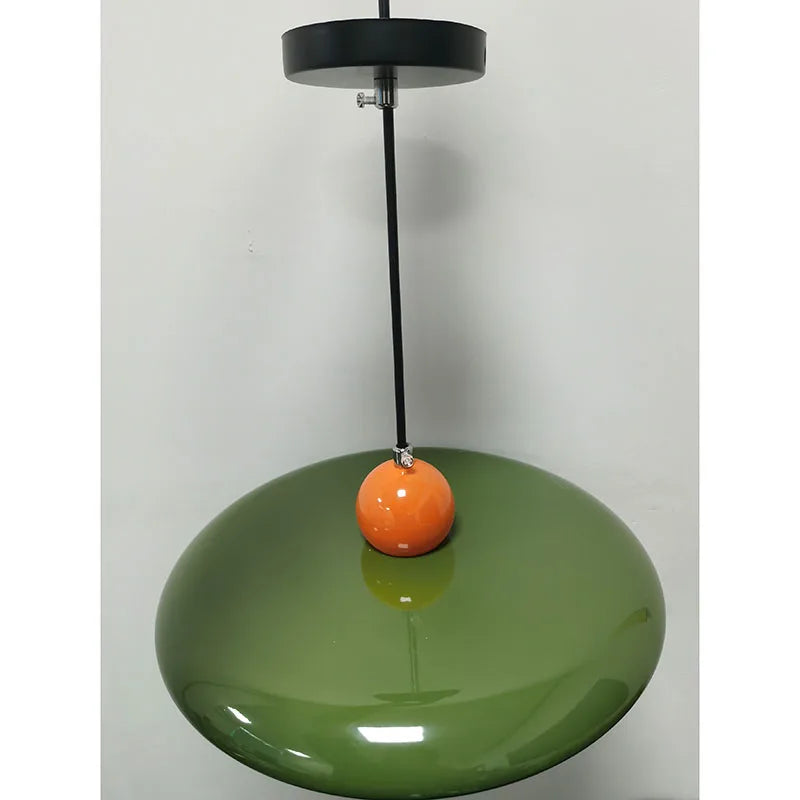 green orange Modern French Ceiling Light