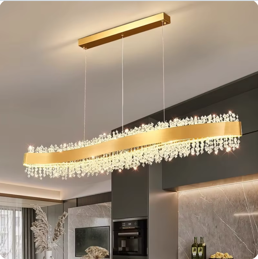 Modern Luxury Crystal Pendant Light Chandelier