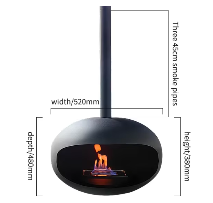 Hanging Bio Alcohol Fireplace