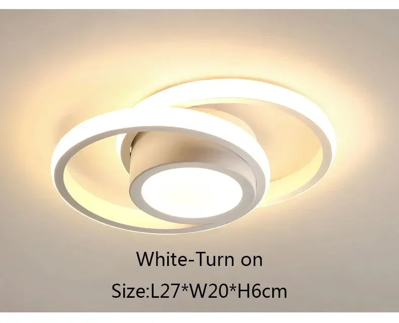 round white Simple Ceiling Light