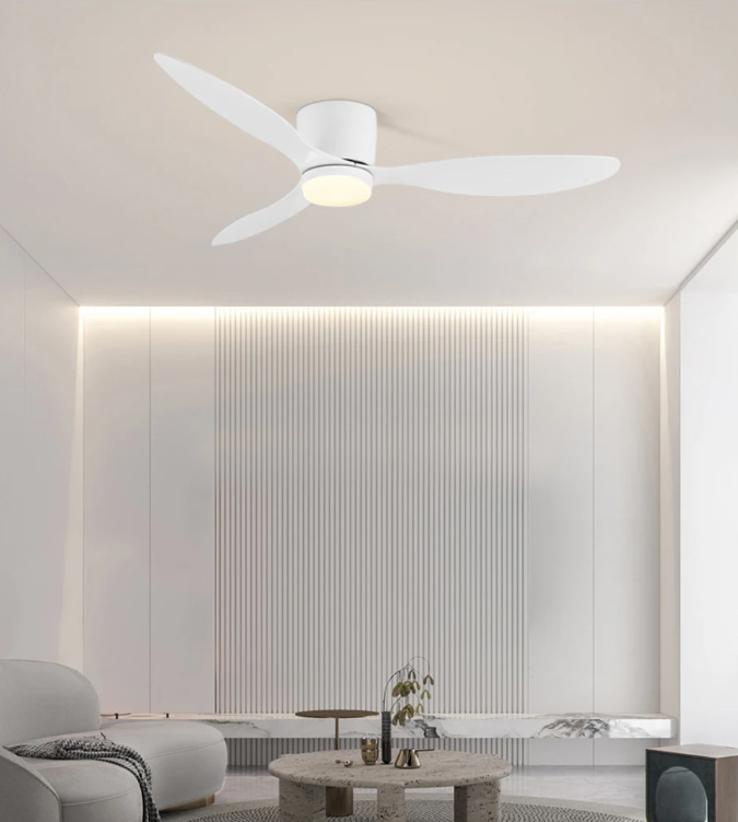 white ceiling fan