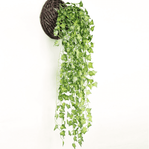 big fake hanging plants Authentic Looking Artificial Hang Plant