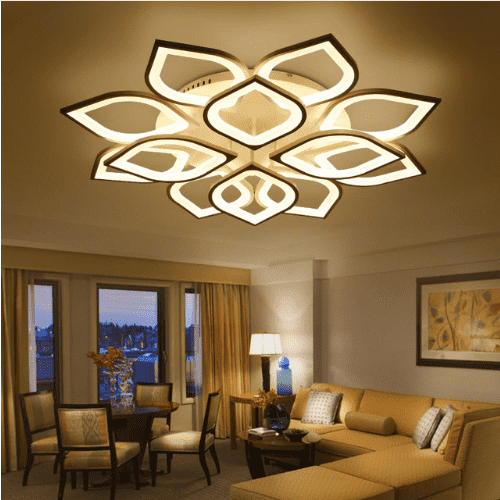 Modern Flower Shaped Ceiling Light