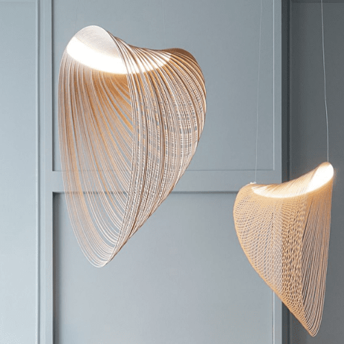 minimalist wooden lighting