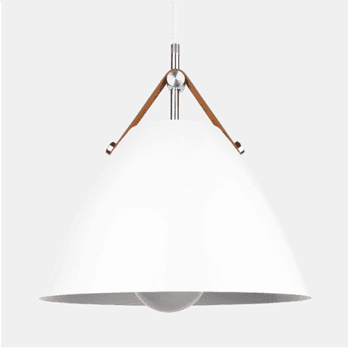 Lampe suspendue au design moderne.
