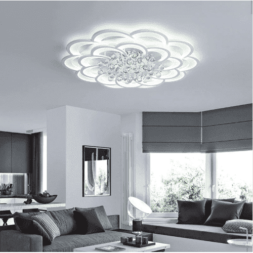 Modern Led Ceiling Lights With Crystals