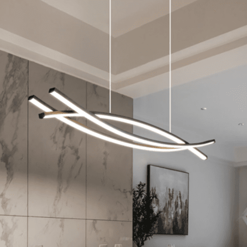 modern chandelier for kitchen dining room