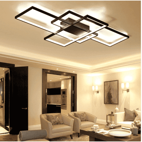 Modern Rectangular Aluminum LED Ceiling Light