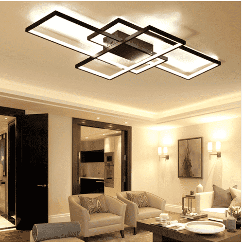 Rectangular Drop Ceiling Light Modern Rectangular LED Ceiling Light Fixture – Brentwood Interiors