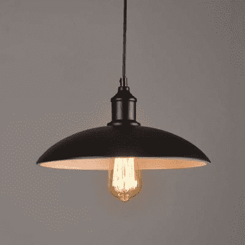 Lampes suspendues de style loft industriel rétro