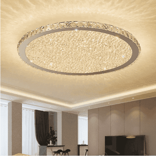 Round Crystal Chandelier