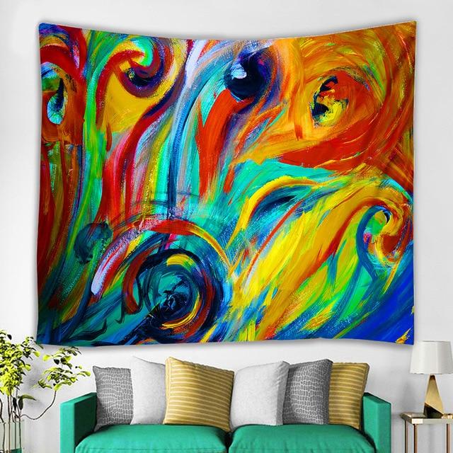 Modern Abstract Art Wall Decor Tapestry