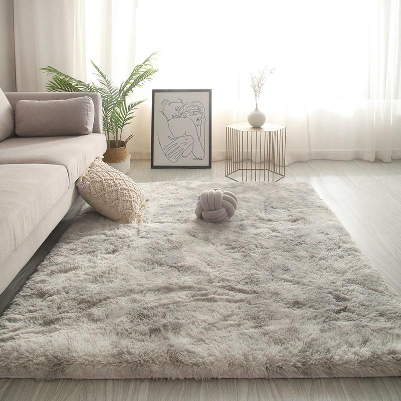 fluffy rug