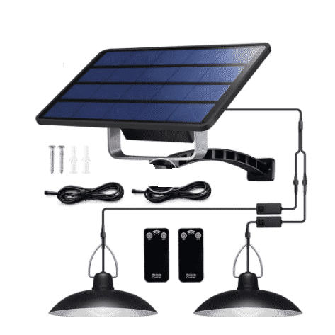 IP65 waterproof solar light for outdoor garden camping boat