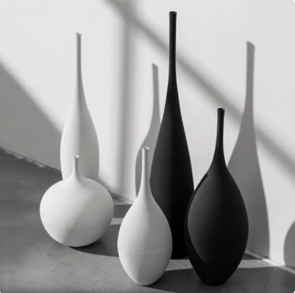 modern minimalist vase