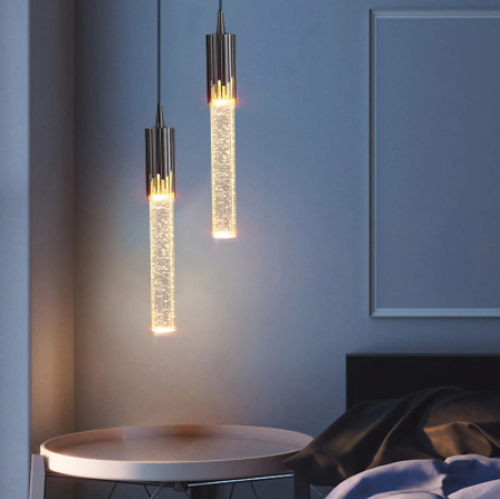 luxury modern crystal pendant lights