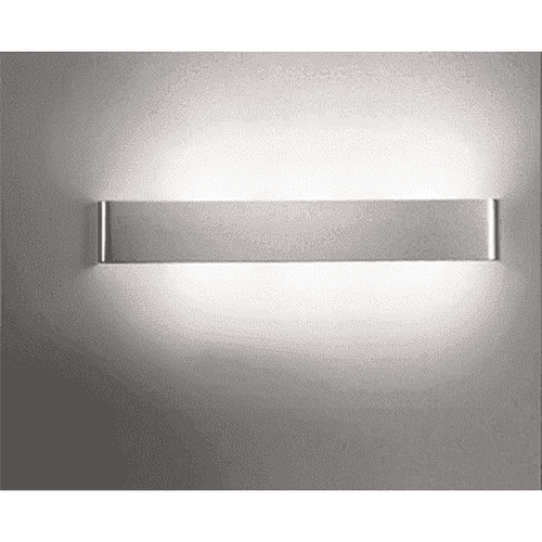 Minimalistische Wandlampen in Schwarz oder Silber