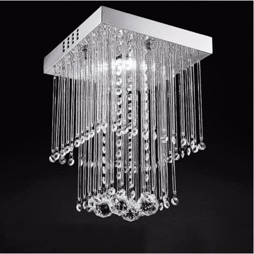 Modern Crystal Ceiling Light Fixture