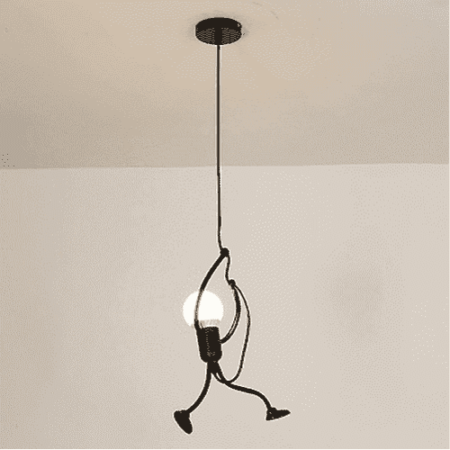 unusual hang light