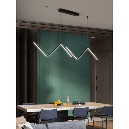 modern contemporary chandelier dining room kitchen