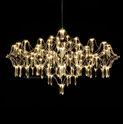 modern design crystal chandeliers