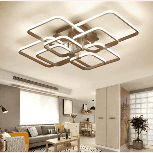 Multi Square Ceiling Light Fixture