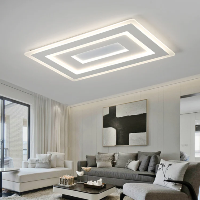 square ceiling light